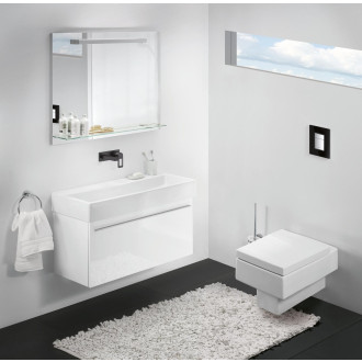 Ovládací tlačítko Grohe Skate Cosmopolitan sklo velvet black 38845KS0
