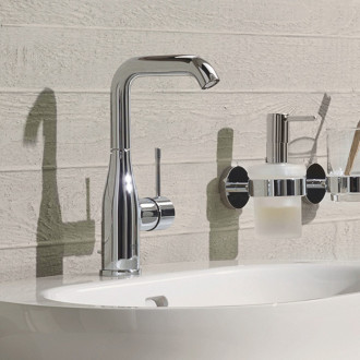 Vysoká umyvadlová baterie Grohe Essence New s výpustí chrom 32628001