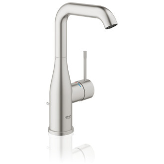Vysoká umyvadlová baterie Grohe Essence New s otočným raménkem supersteel 32628DC1