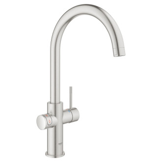 Dřezová baterie Grohe Red s výpustí supersteel 30079DC1
