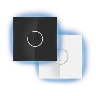 Ovládací tlačítko Grohe Veris Light sklo velvet black 38915KS0