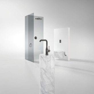 Držák toaletního papíru Grohe Essentials kartáčovaný Hard Graphite G40385AL1