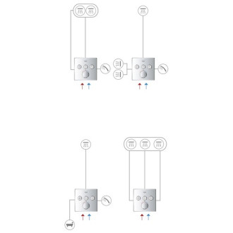 Termostat Grohe Smart Control s termostatickou baterií Moon White, Yang White 29157LS0
