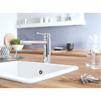 Dřezová baterie Grohe Concetto New s vytahovací sprškou chrom 31129001