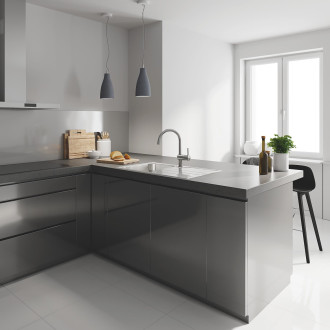 Dřezová baterie Grohe Minta s vytahovací sprškou chrom 32918000
