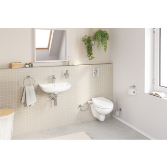 Umyvadlo Grohe Bau Ceramic 55,3x38,6 cm alpská bílá otvor pro baterii uprostřed 39440000