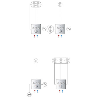Termostat Grohe Smart Control bez podomítkového tělesa chrom 29146000