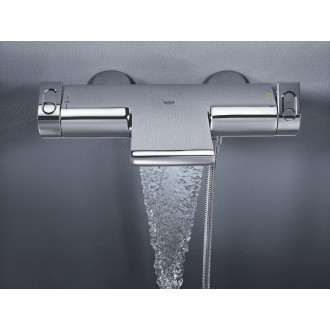 Termostat Grohe Grohtherm 2000 s termostatickou baterií 150 mm chrom 34174001