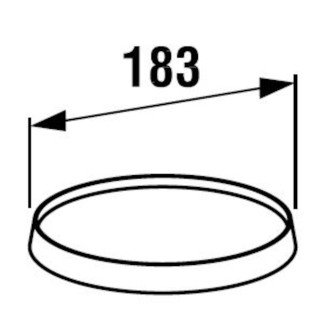 Mýdlenka Laufen Kartell By Laufen šedá H3983350850011