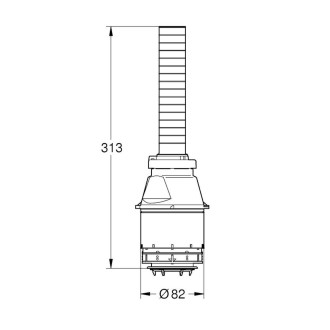 Vypouštěcí ventil k WC Grohe G43486000