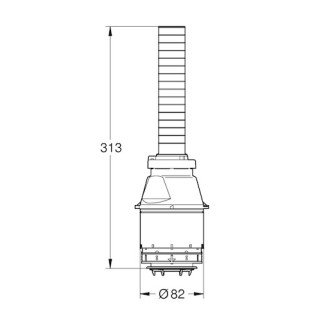 Vypouštěcí ventil k WC Grohe G43486000
