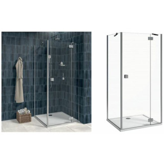 JIKA Pure sprchové dveře jednokřídlé bezrámové 100/195L H2544240026681