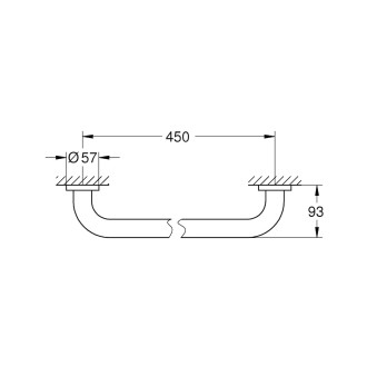 Madlo Grohe Essentials chrom G40793001