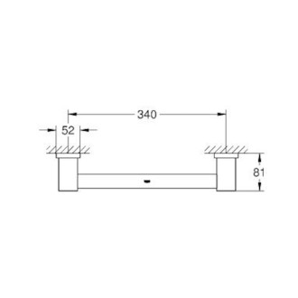 Madlo Grohe Essentials Cube chrom G40514001