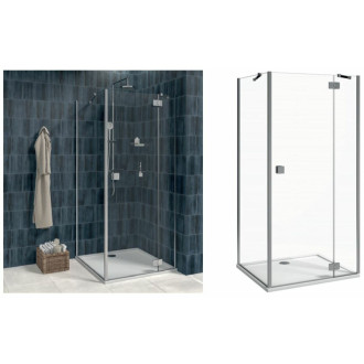 JIKA Pure sprchové dveře jednokřídlé bezrámové 100/195P H2544250026681