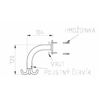 Čtyřháček Multi bílá HACEK