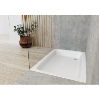 Sprchová vanička obdélníková Kaldewei Sanidusch 90x70 cm smaltovaná ocel alpská bílá 447900010001