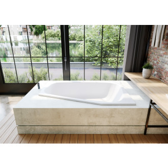 Asymetrická vana Kaldewei Plaza Duo 180x120 cm smaltovaná ocel 237230000001