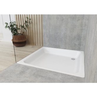 Sprchová vanička čtvercová Kaldewei Sanidusch 90x90 cm smaltovaná ocel alpská bílá 331100010001