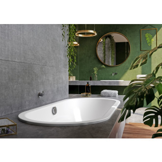 Oválná vana Kaldewei Vaio Duo Oval 180x80 cm smaltovaná ocel 233134010001