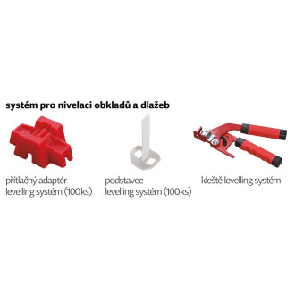 Sada pro nivelizaci obkladů a dlažby Multi Tools LSMULTI