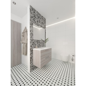 Premium Mosaic mozaika nerezová oblázky 30x30 cm MOSNRZ