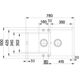Dřez Franke MRG 651-78 šedý kámen 114.0285.340