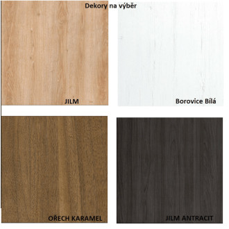 Obložková zárubeň Naturel 80 cm pro tloušťku stěny 14-16 cm ořech karamelový pravá O4OK80P
