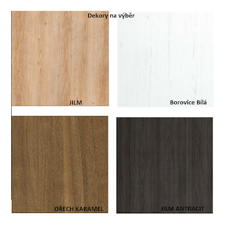 Obložková zárubeň Naturel 60 cm pro tloušťku stěny 12-14 cm ořech karamelový levá O3OK60L