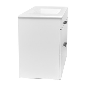 Koupelnová skříňka s umyvadlem Jika Plan 100x44,1x62,2 cm bílá H4536521763001
