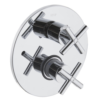 Paffoni QUATTRO/Cruz QTV018 baterie vanová podomítková termostatická vč. podom. tělesa