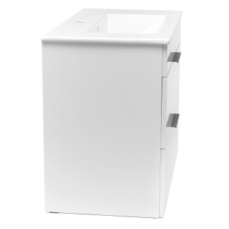 Koupelnová skříňka s umyvadlem Jika Plan 80x44,1x62,2 cm bílá H4537621763001