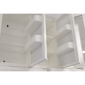 Zrcadlová skříňka s osvětlením Jokey 60x51 cm plast RUBIN