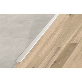Schlüter lišta dělící T hliník elox stříbrná délka 250 cm, výška 9 mm, šířka 25 mm, T9/25A