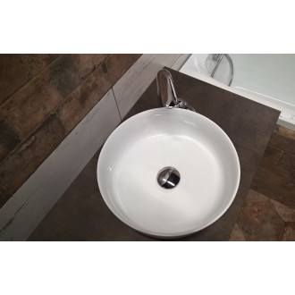 SLIM tenké umyvadlo 385x385x140mm kulaté SLM3939
