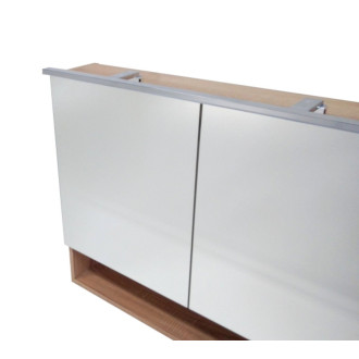 Zrcadlová skříňka Naturel Vario Dekor 90x68,6 cm lamino dub bardolino VARIOG90DB