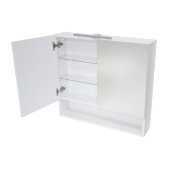 Zrcadlová skříňka Naturel Vario Dekor 75x68,6 cm lamino VARIOG75BI