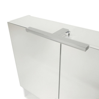 Zrcadlová skříňka Naturel Vario Dekor 75x68,6 cm lamino VARIOG75BI