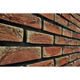 Obklad Vaspo cihlovka terakota 6x20,5 cm reliéfní V56002