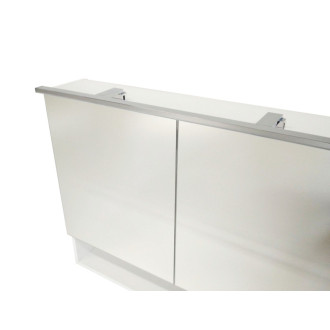 Zrcadlová skříňka Naturel Vario Dekor 90x68,6 cm lamino VARIOG90BI