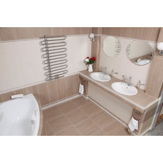 Zrcadlo s fazetou Naturel Opál 50x50 cm ZKU50F