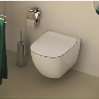 Wc s prkénkem softclose závěsné Ideal Standard Testra zadní odpad SIKOSIST0078