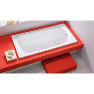 Obdélníková vana Jika Siena 160x75 cm smaltovaná ocel levá i pravá SIKOVJTA16075