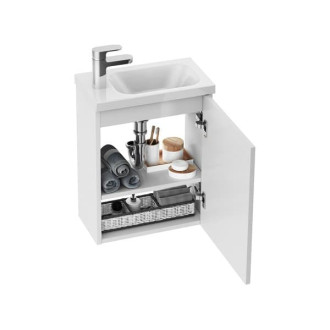 Koupelnová skříňka pod umyvadlo Ravak Chrome 40x22 cm bílá X000000538