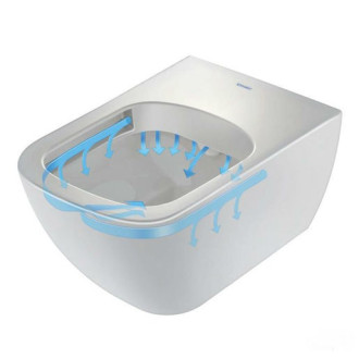 Wc závěsné Duravit Happy D.2 zadní odpad 2222090000
