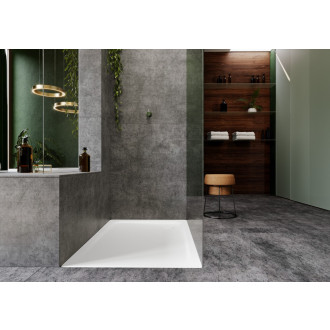 Sprchová vanička obdélníková Kaldewei Superplan 90x80 cm smaltovaná ocel alpská bílá 447848043001