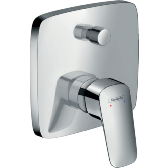 Vanová baterie Hansgrohe Logis bez podomítkového tělesa chrom 71405000
