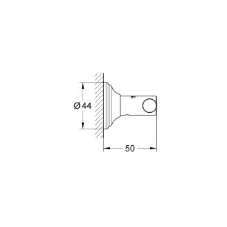 Háček Grohe Essentials chrom G40656001