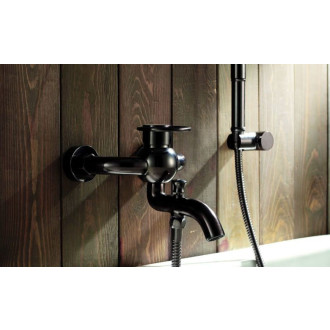 Vanová baterie WF Industrial se sprchovým setem 150 mm olejem gumovaný bronz SIKOBWFS223