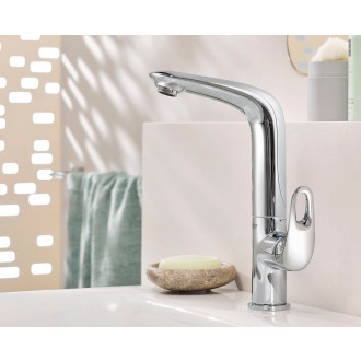 Vysoká umyvadlová baterie Grohe Eurostyle New s výpustí chrom 23718003